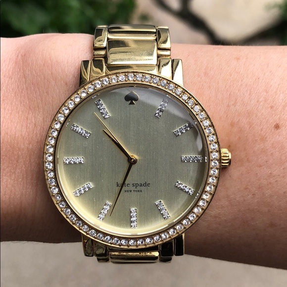 Kate Spade Live Colorfully Women’s Gold Watch 3ATM Water Resistant - Picture 2 of 6